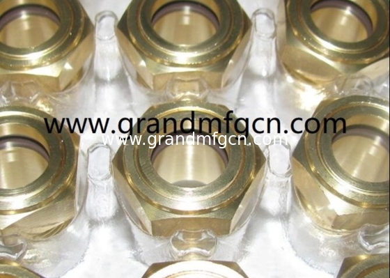 3/8 INCH MNPT thread Positioners oil level indicator observe Dome Oil Level Bubble sight glass gauge with clear glass
