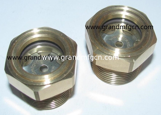 NPT thread 3/8&quot; 1/2&quot; 3/4&quot; 1,1/4&quot; Compressor Oil Sight Glass Level Monitor Oil Gas Fuel Tank Site Plug Oil leve gauge
