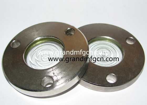 BITZER refrigeration fused steel flange sight glass fused sight window sight glass nickel plated manufacturer China