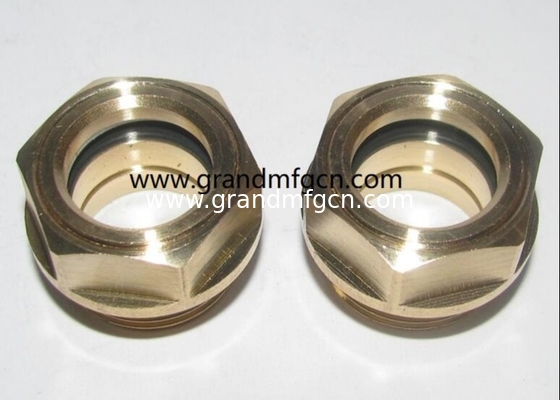 Sight Glass 1/2-14 NPT surge tanks dome sight glass Larger view of the fluid liquid levels with a clear indication