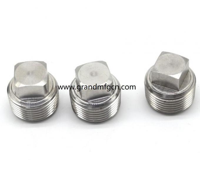 hydraulic SUS304 plug custom hexagon plugs stainless steel casting